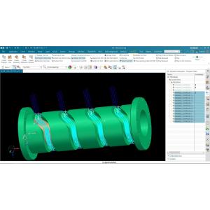 3.  Siemens NX CAM  Расширенный курс фрезерной (многоосевой) обработки в NX