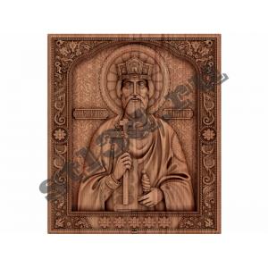 132 Икона Святой князь Владимир